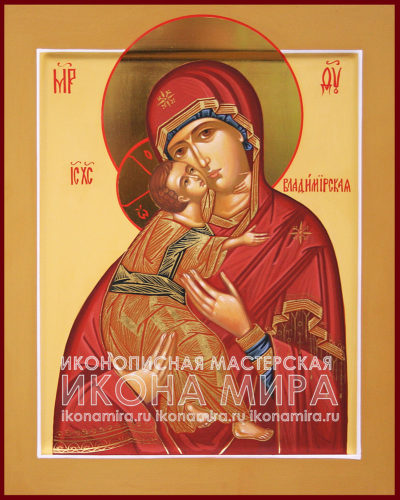 Купить икону Владимирской Божьей Матери