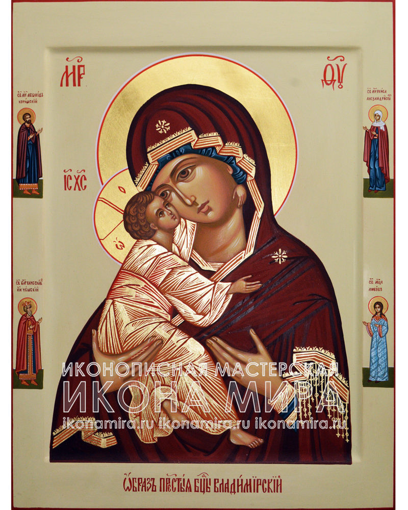 Матерь Владимирская купить икону в Москве недорого