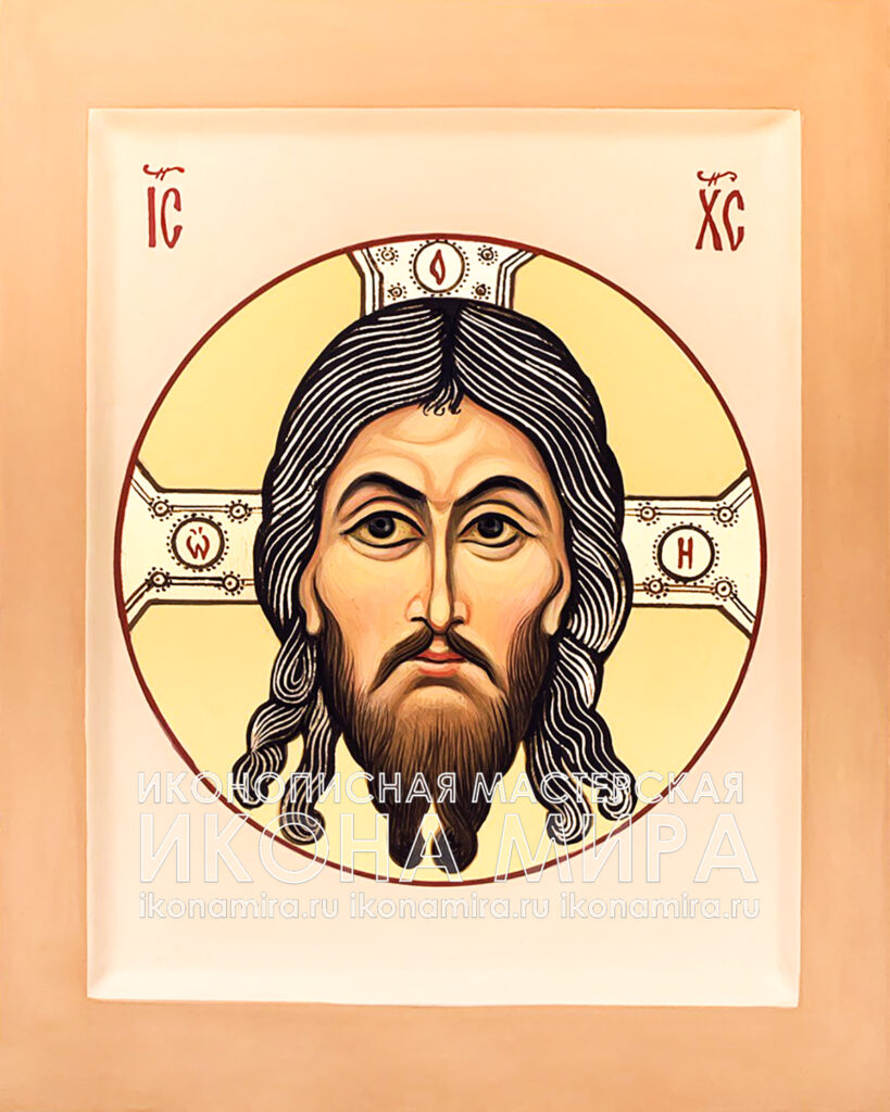 купить рукописную икону спас нерукотворный