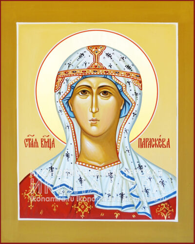 Рукописная икона Параскева Пятница
