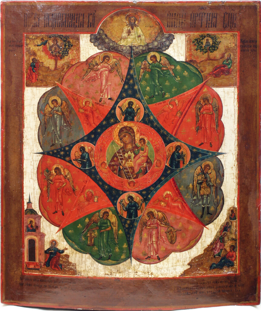 Рукописная икона 