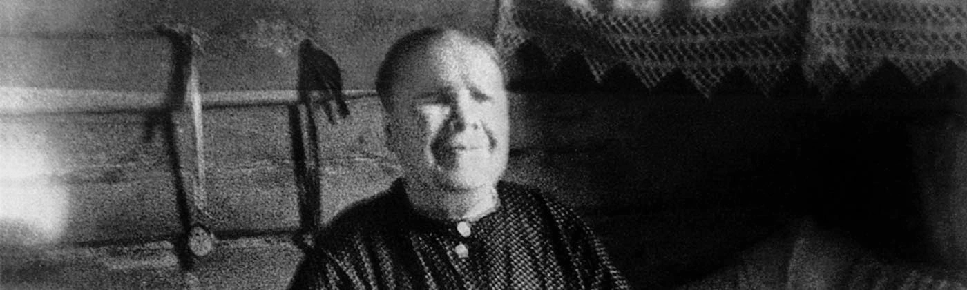 Прижизненная фотография Святой Матроны Московской