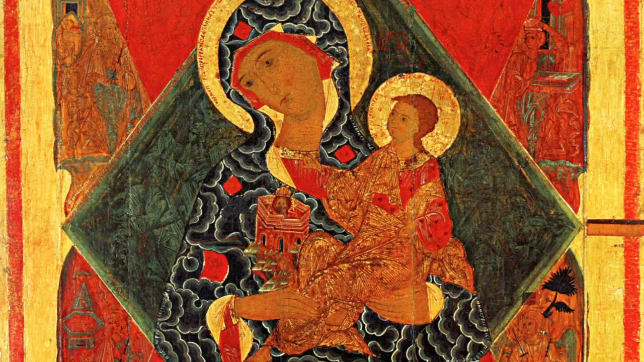 Икона Божией Матери «Неопалимая Купина» для пожарных