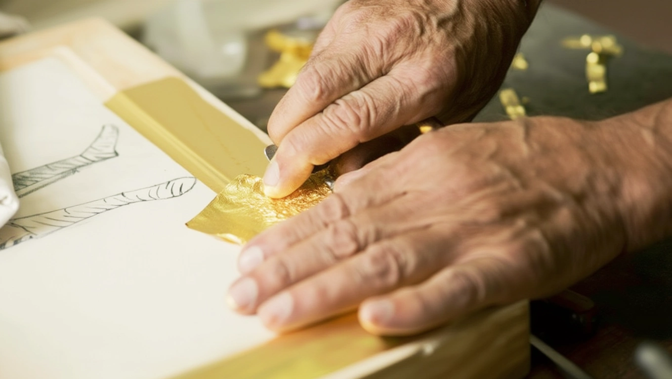 Рукописная икона, выполненная в иконописной мастерской «Икона Мира»