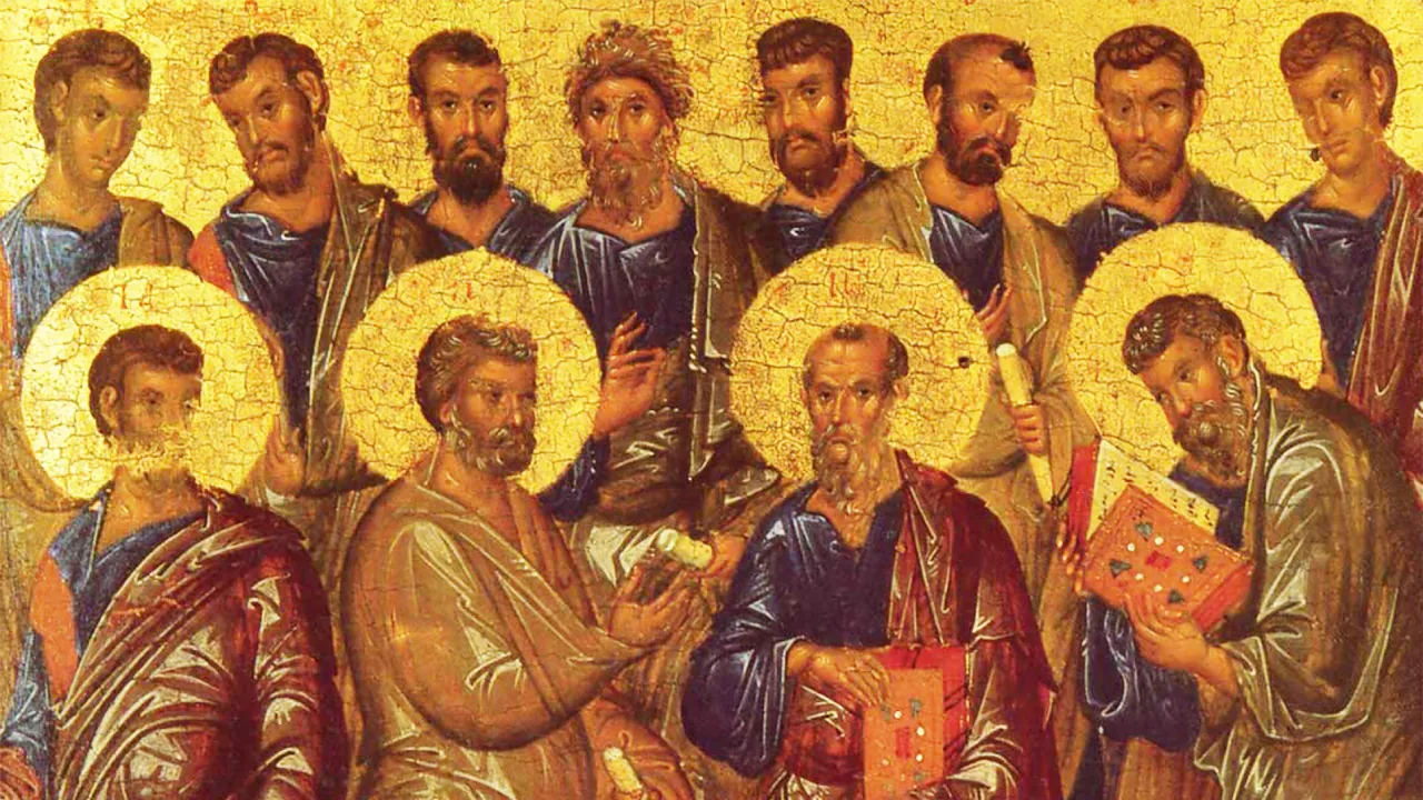 Икона Апостолов — двенадцать Апостолов в Христианстве, Православный образ
