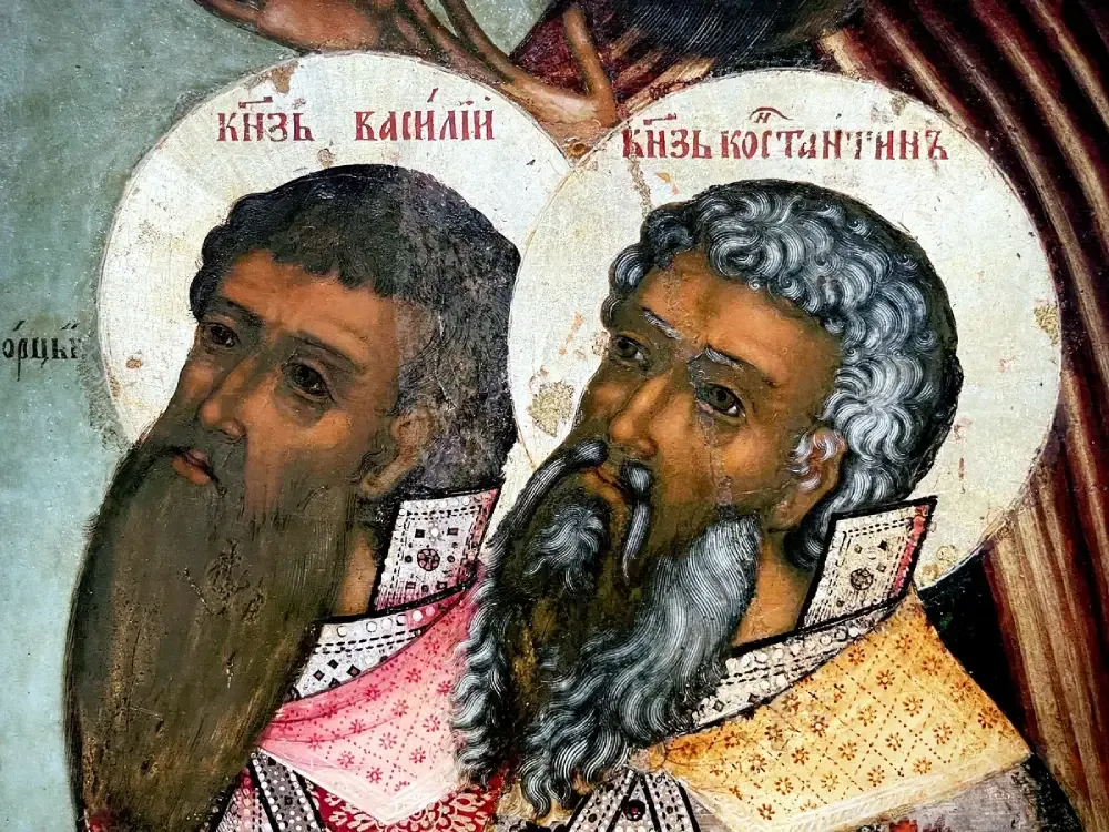Святые благоверные князья Василий и Константин Ярославские