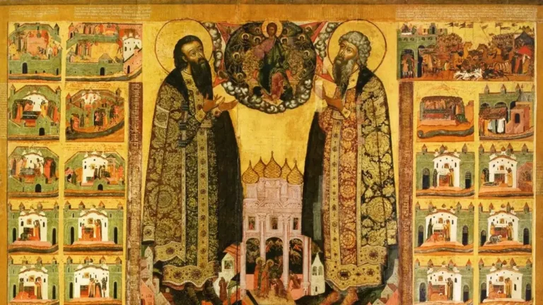 Святые Ярославля — икона ярославских Святых